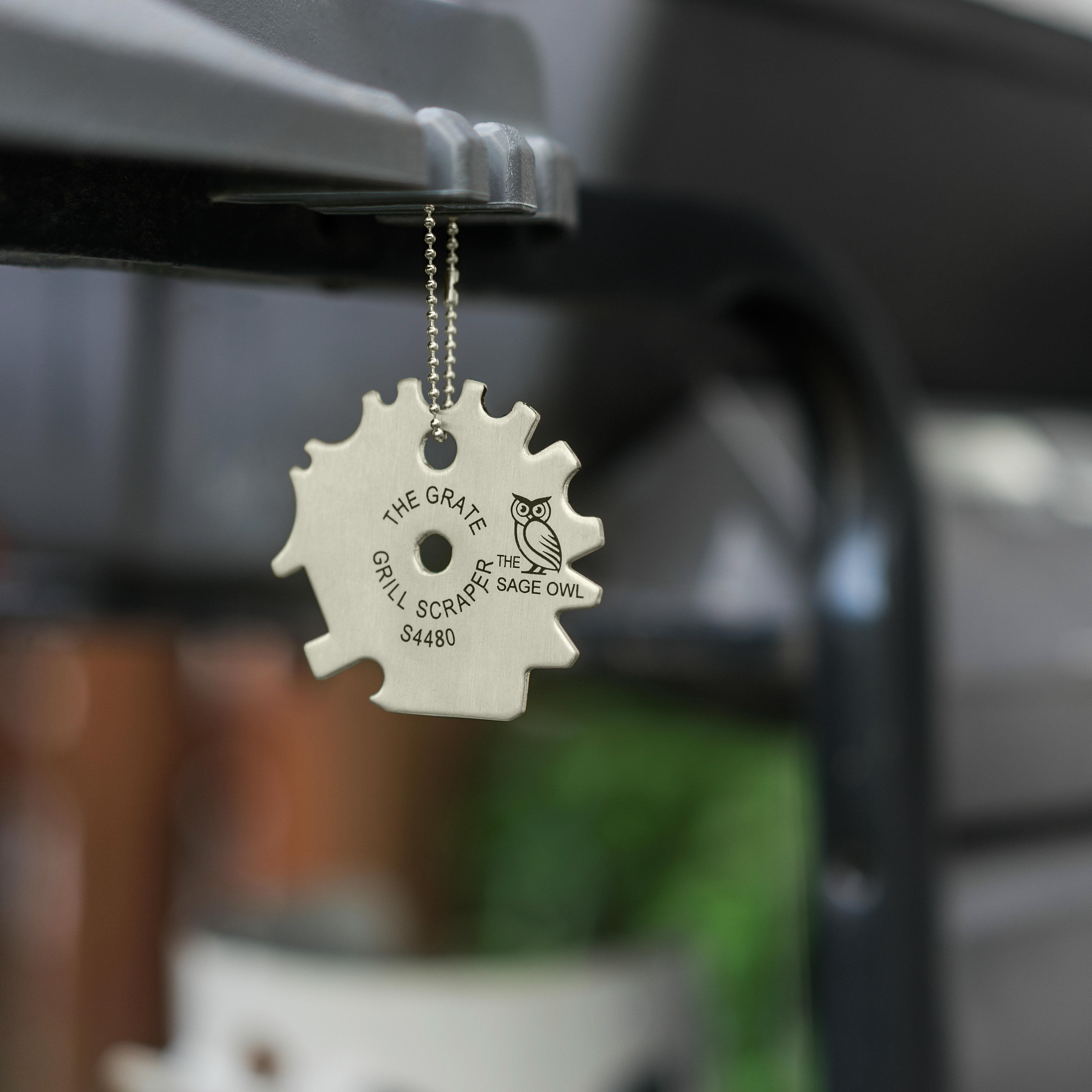 The Grate Grill Scraper Stainless Steel BBQ Grill Tool S4480